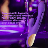 Bora - Rabbit Tapping G-spot Vibrator Purple