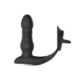 CYRUS App-Controlled Thrusting Prostate Massager with Cock Ring - Black