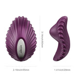 PEARL App-Controlled Magnetic Panty Vibrator Purple