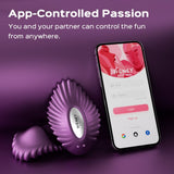 PEARL App-Controlled Magnetic Panty Vibrator Purple